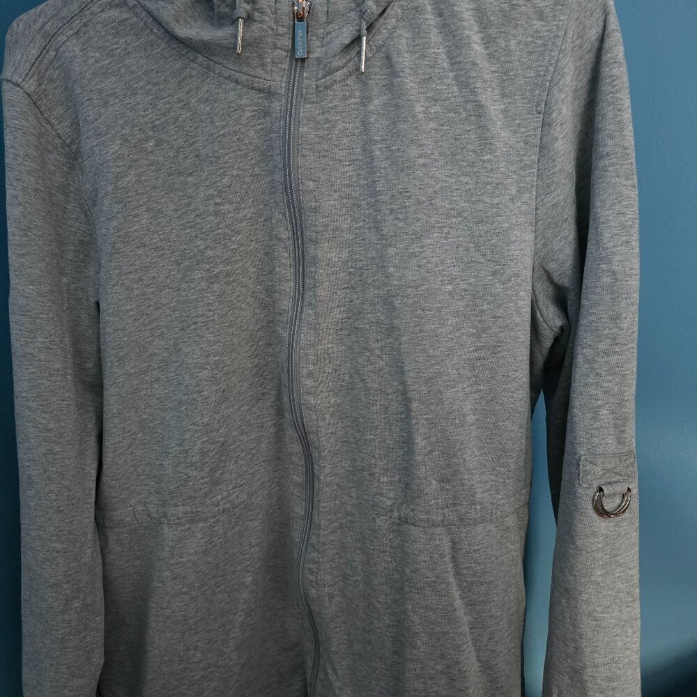 CALVIN KLEIN WOMENS ZIP UP HOODIE